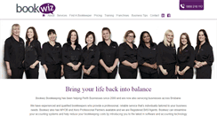 Desktop Screenshot of bookwizbookkeeping.com.au