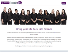Tablet Screenshot of bookwizbookkeeping.com.au